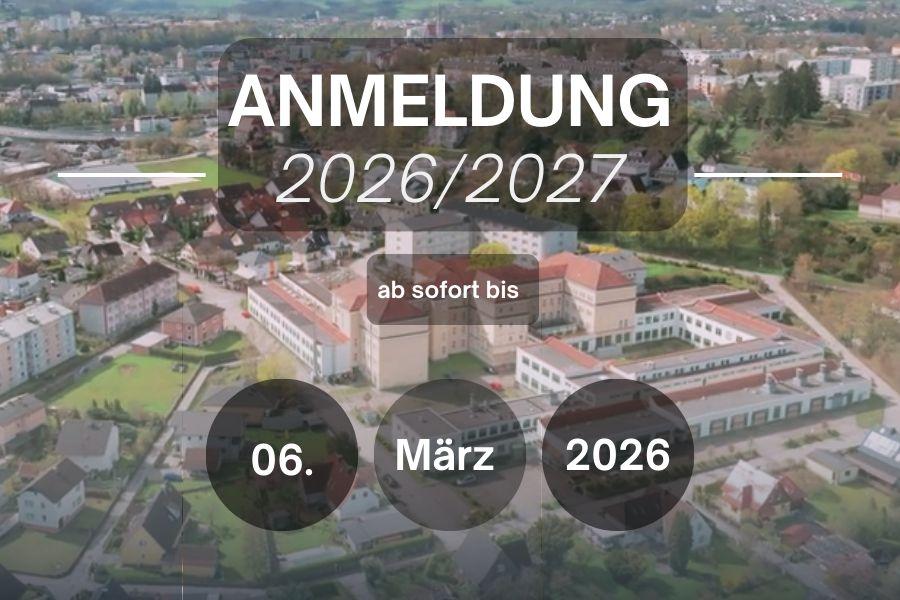 HTL Anmeldung f&uuml;r das Schuljahr 2026/2027